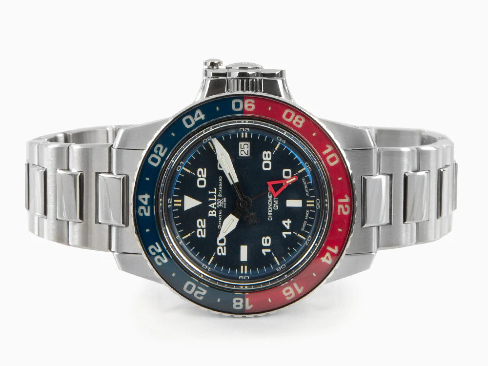 Ball Engineer Hydro. AEROGMT II Automatic Watch, Blue, 40 mm, DG2118C-S9C-BE - Image 7