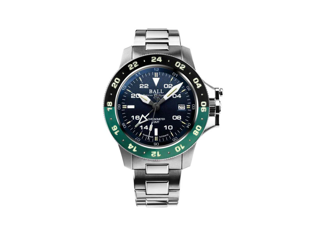 Ball Engineer Hydrocarbon AeroGMT II Automatic Watch, 40 mm, DG2118C-S11C-BE - Image 2