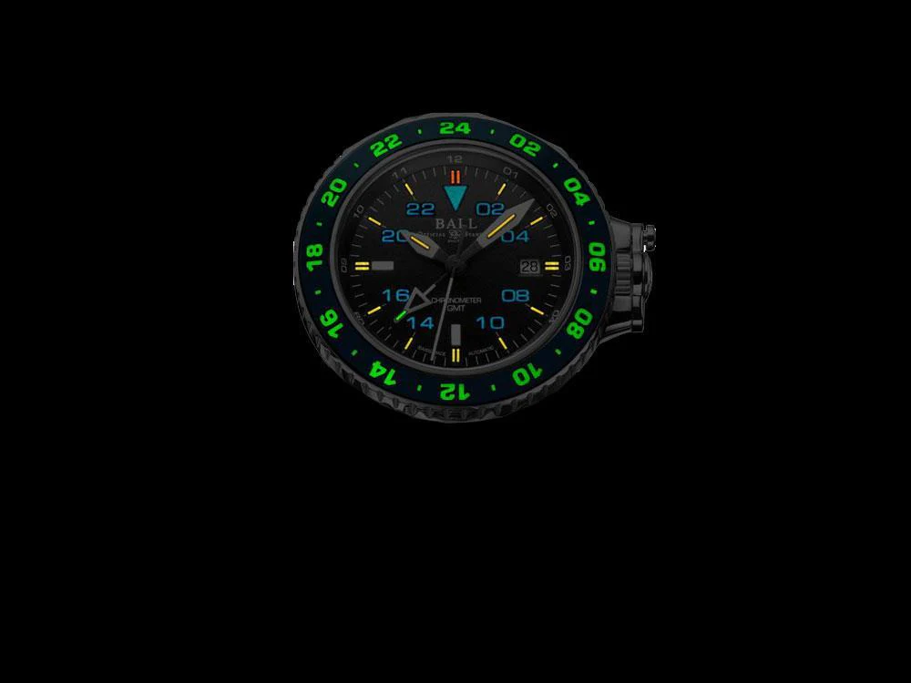 Ball Engineer Hydrocarbon AeroGMT II Automatic Watch, 42 mm, DG2018C-P10C-BK - Image 3