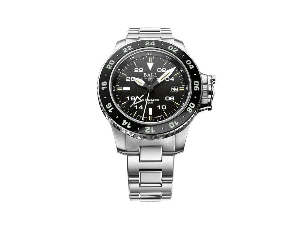 Ball Engineer Hydrocarbon AeroGMT II Automatic Watch, Ball RR1201-C, Chronograph - Image 2