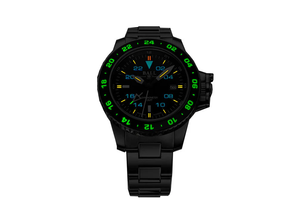 Ball Engineer Hydrocarbon AeroGMT II Automatic Watch, Ball RR1201-C, Chronograph - Image 4