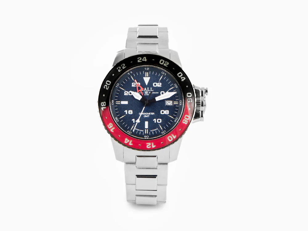 Ball Engineer Hydrocarbon AeroGMT II Automatic Watch, COSC, 42mm, DG2018C-S3C-BE - Image 2