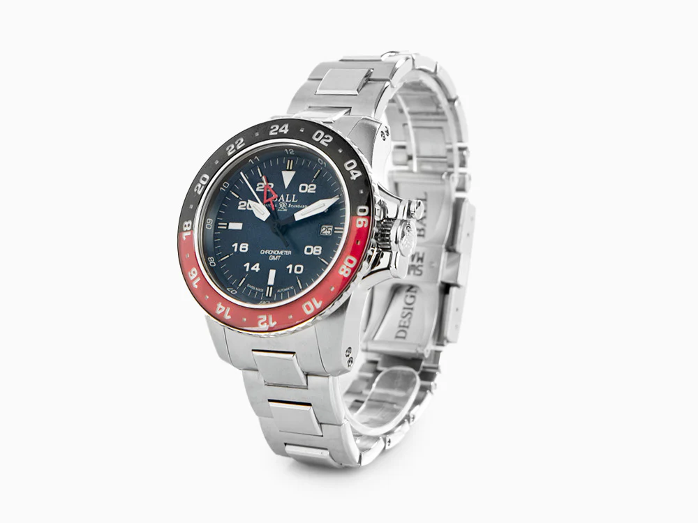 Ball Engineer Hydrocarbon AeroGMT II Automatic Watch, COSC, 42mm, DG2018C-S3C-BE - Image 4