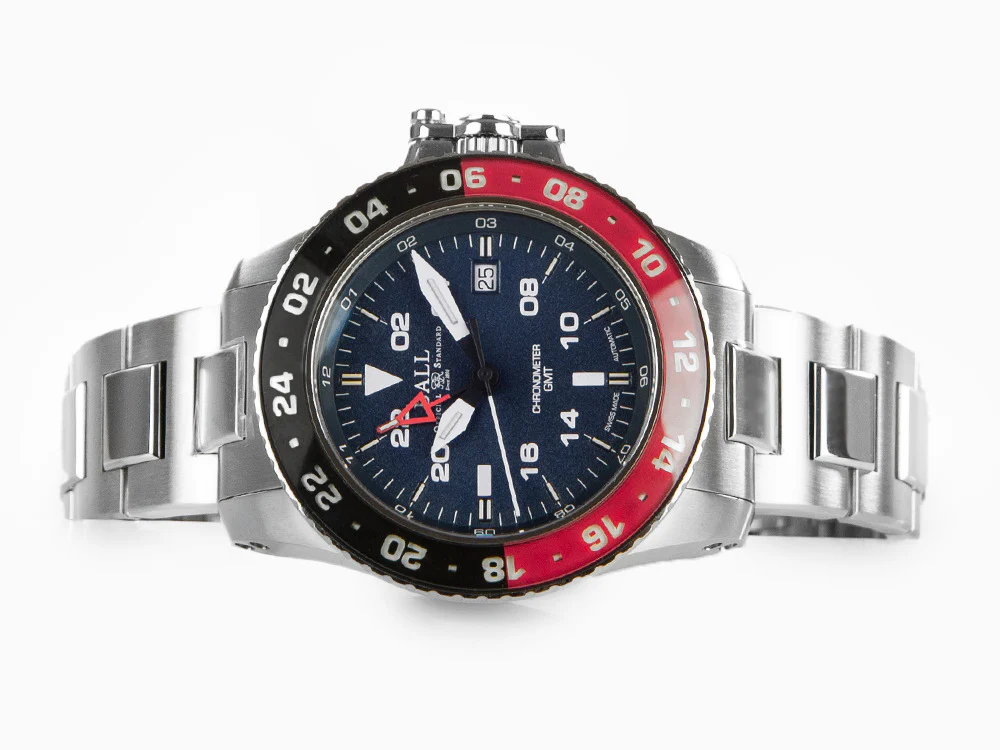 Ball Engineer Hydrocarbon AeroGMT II Automatic Watch, COSC, 42mm, DG2018C-S3C-BE - Image 7