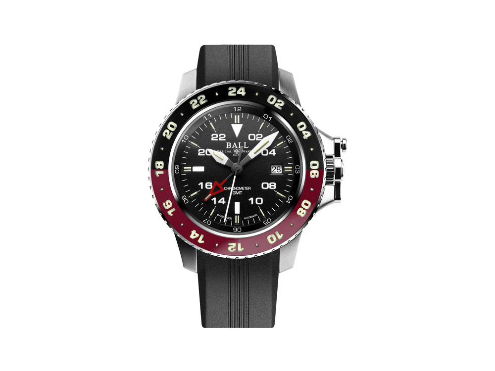 Ball Engineer Hydrocarbon AeroGMT II Automatic Watch, COSC,  DG2018C-P3C-BK - Image 2