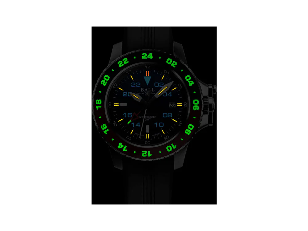 Ball Engineer Hydrocarbon AeroGMT II Automatic Watch, COSC,  DG2018C-P3C-BK - Image 3