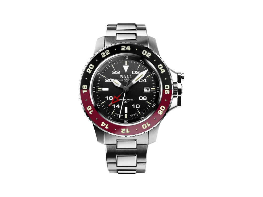 Ball Engineer Hydrocarbon Automatic Watch AeroGMT II COSC, DG2018C-S3C-BK - Image 2