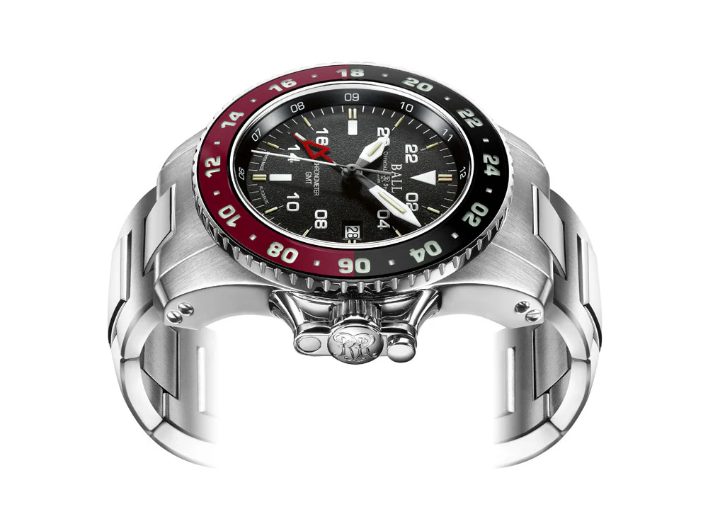 Ball Engineer Hydrocarbon Automatic Watch AeroGMT II COSC, DG2018C-S3C-BK - Image 3
