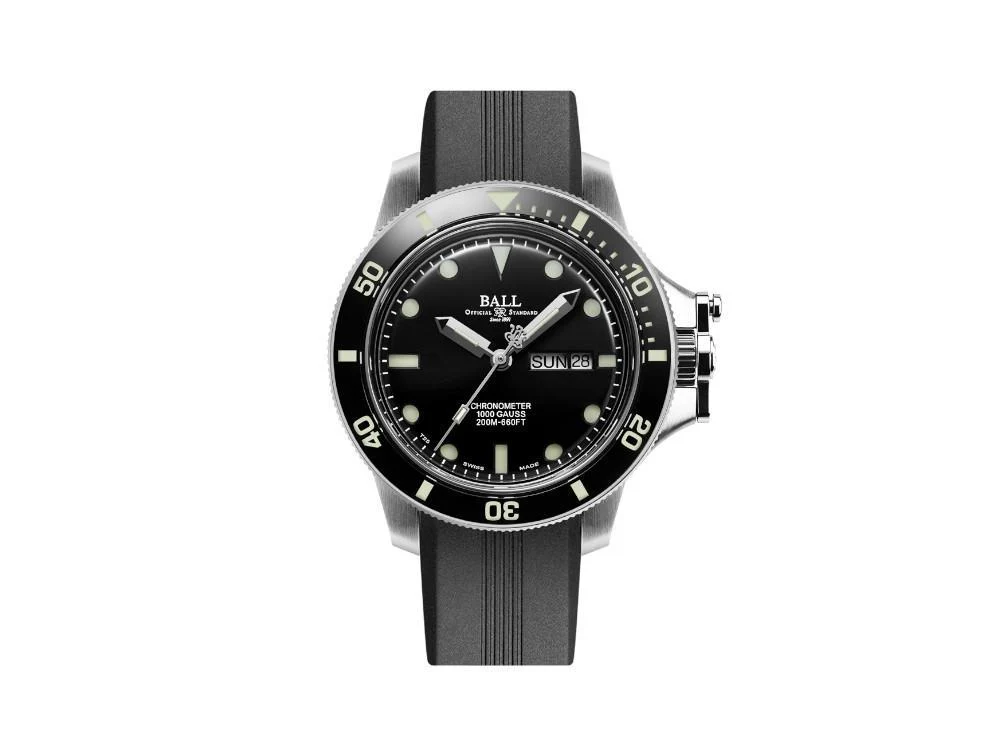 Ball Engineer Hydrocarbon Original Automatic Watch, Black, 43 mm, DM2218B-PCJ-BK - Image 2
