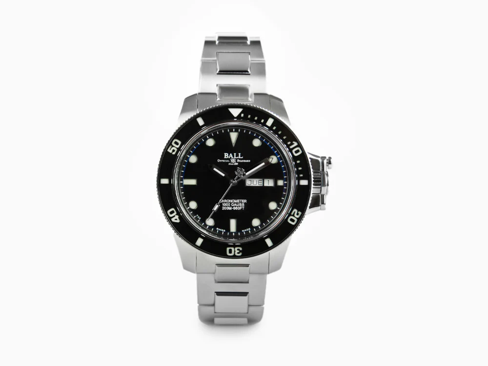 Ball Engineer Hydrocarbon Original Automatic Watch, Black, 43 mm, DM2218B-SCJ-BK - Image 2