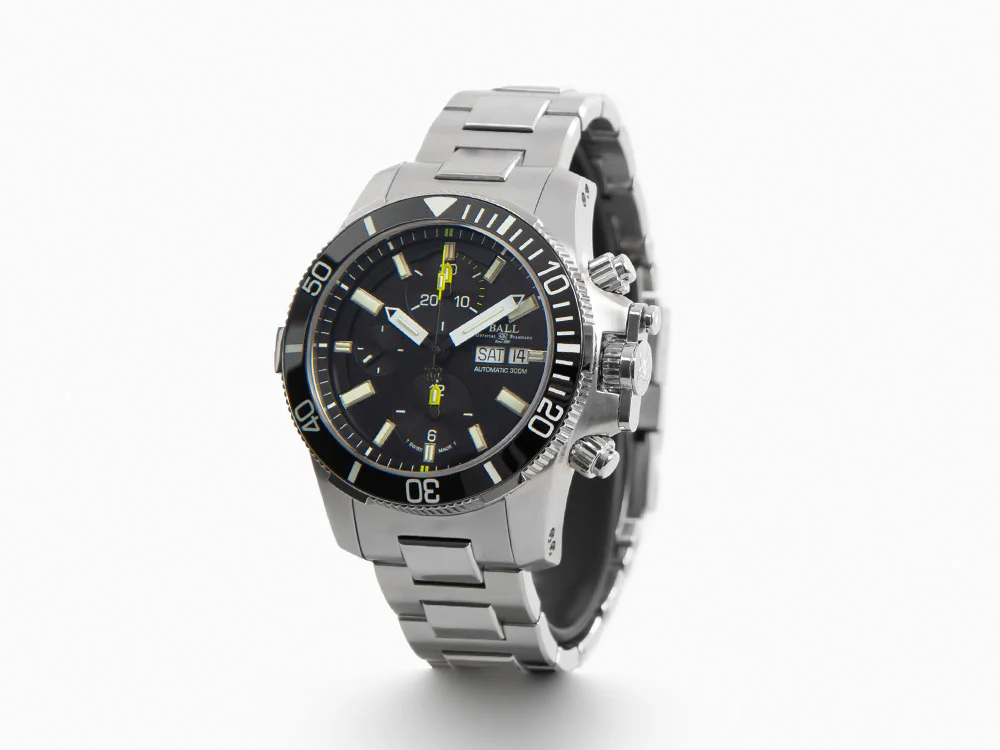 Ball Engineer Hydrocarbon Submarine Warfare Ceramic Chrono Automatic Watch Steel - Image 4