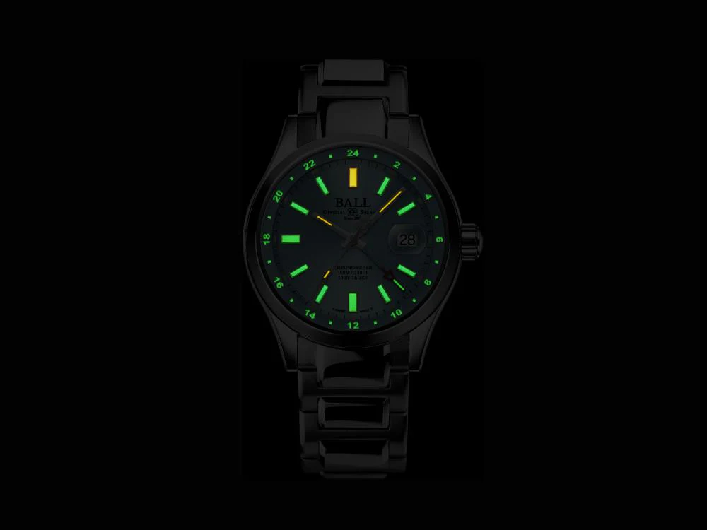 Ball Engineer III Endurance 1917 GMT Automatic Watch, 41mm, GM9100C-S2C-IBE - Image 3