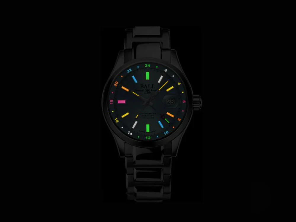 Ball Engineer III Endurance 1917 GMT Automatic Watch, 41mm, GM9100C-S2C-IBER - Image 8