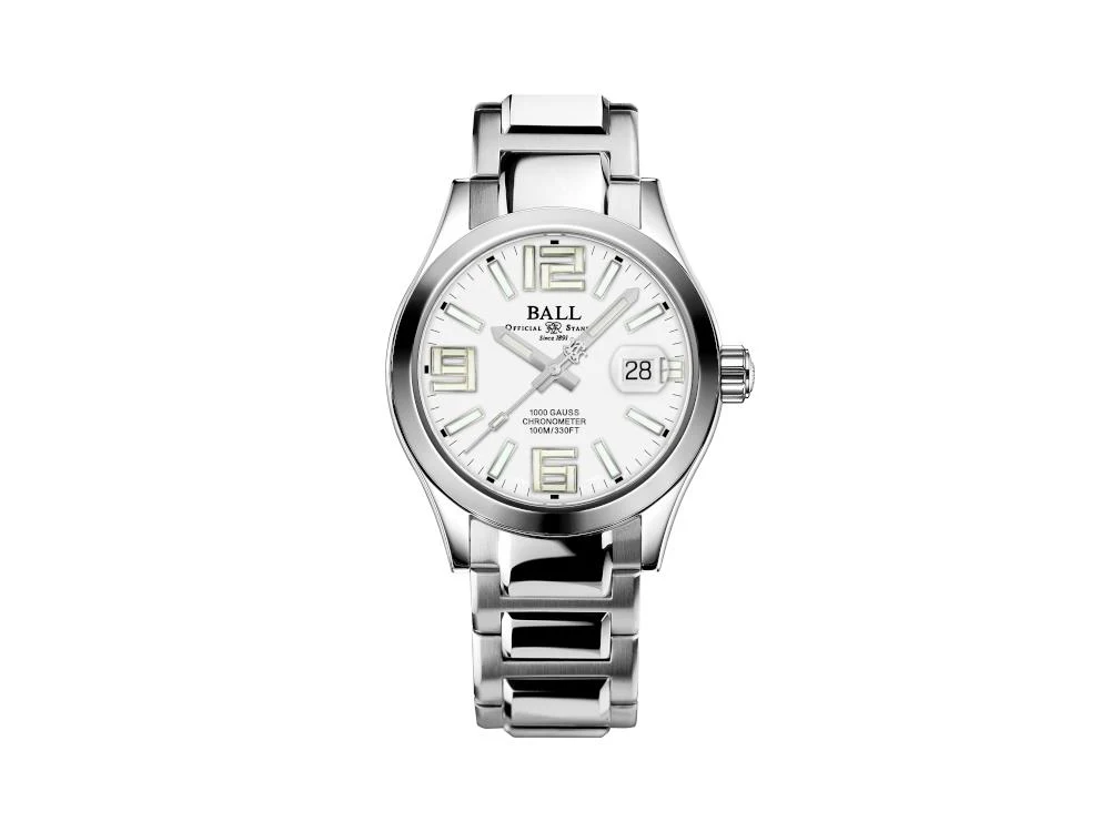 Ball Engineer III Legend Arabic Automatic Watch, White, 40 mm. NM9016C-S7C-WH - Image 2