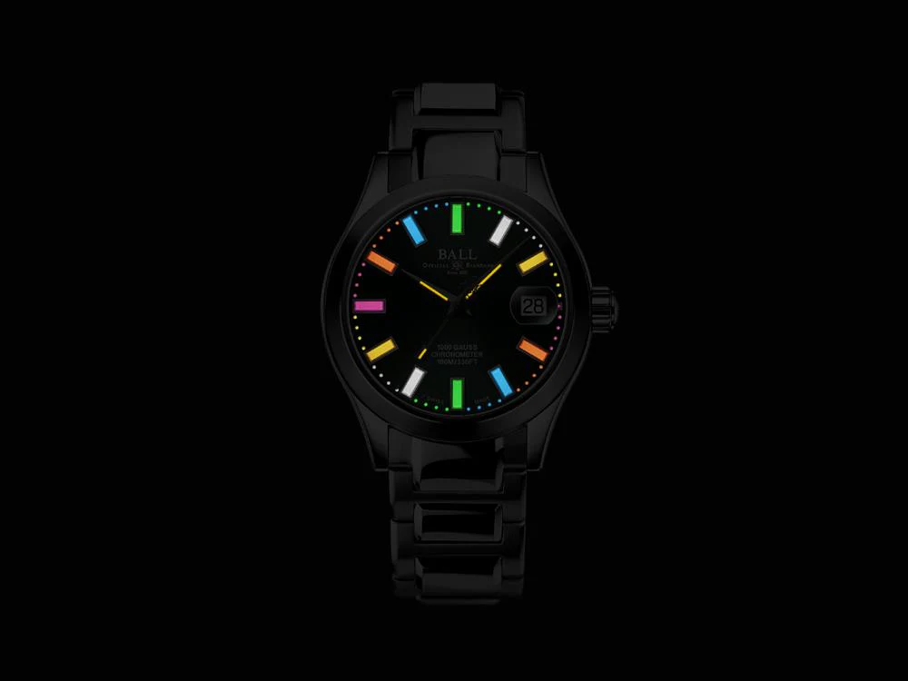 Ball Engineer III Marvelight Chronometer Automatic Watch, 36 mm, NL9616C-S1C-GRR - Image 3