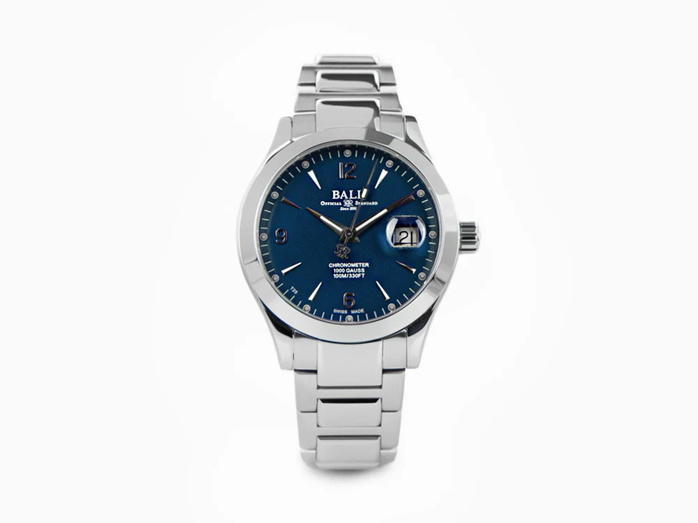 Ball Engineer III Ohio Chronometer Automatic Watch, Blue, 40 mm, NM9026C-S5CJ-BE - Image 2
