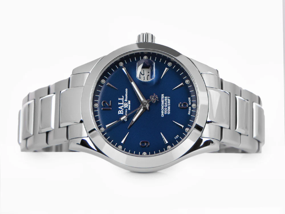 Ball Engineer III Ohio Chronometer Automatic Watch, Blue, 40 mm, NM9026C-S5CJ-BE - Image 7