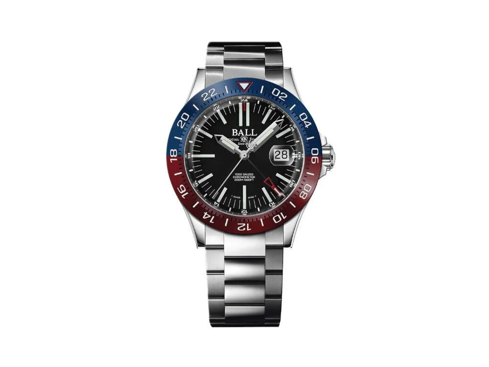 Ball Engineer III Outlier GMT Automatic Watch, Black, 40 mm, DG9002B-S2C-BK - Image 2