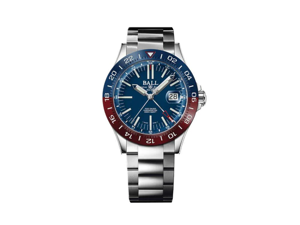 Ball Engineer III Outlier GMT Automatic Watch, Blue, 40 mm, DG9002B-S2C-BE - Image 2