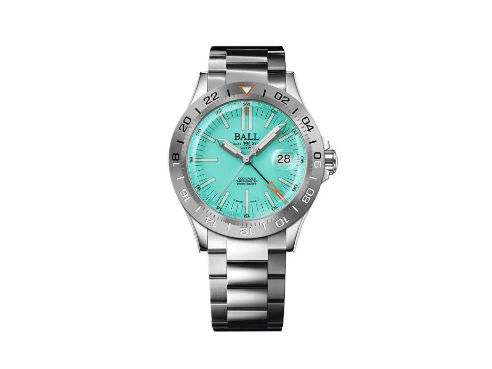 Ball Engineer III Outlier GMT Automatic Watch, Turquoise, 40 mm, DG9000B-S2C-TQ - Image 2