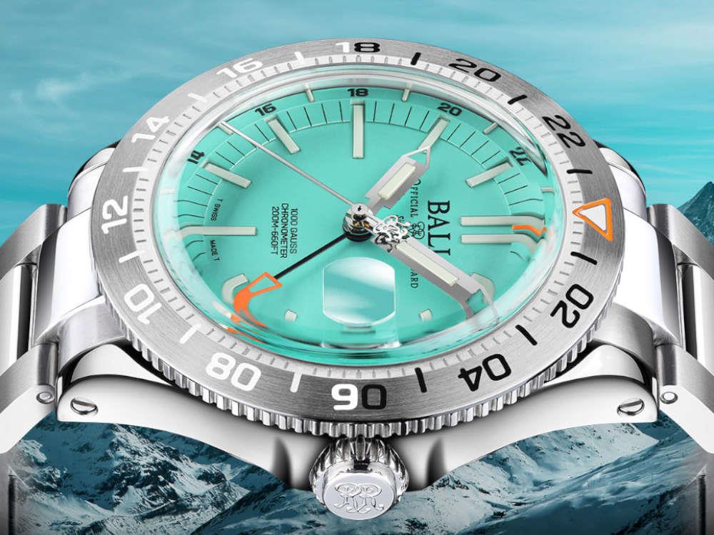 Ball Engineer III Outlier GMT Automatic Watch, Turquoise, 40 mm, DG9000B-S2C-TQ - Image 4