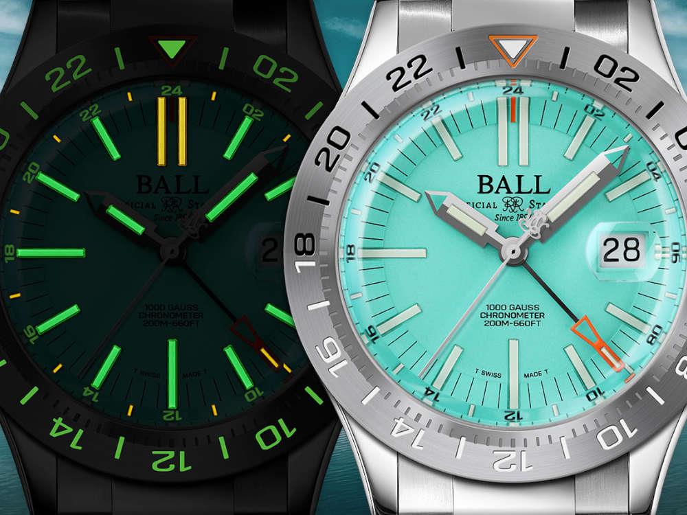 Ball Engineer III Outlier GMT Automatic Watch, Turquoise, 40 mm, DG9000B-S2C-TQ - Image 5