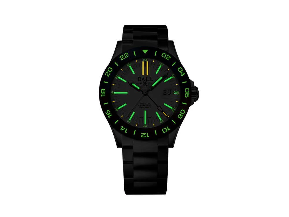 Ball Engineer III Outlier GMT Automatic Watch, White, 40 mm, DG9002B-S2C-WH - Image 3