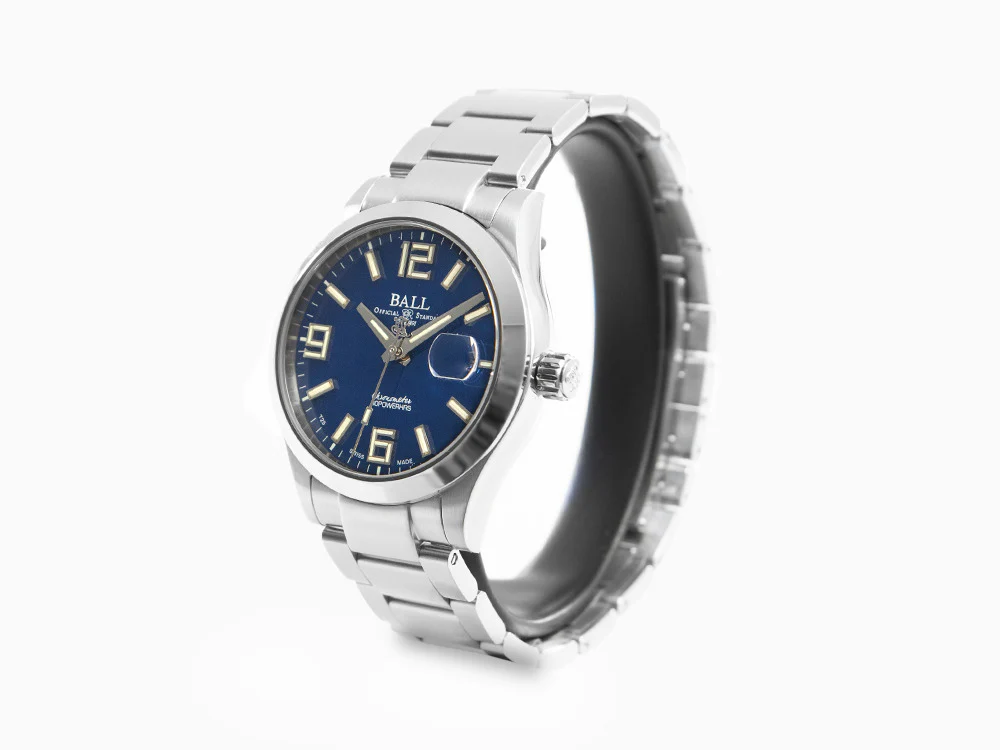 Ball Engineer M Pioneer II Automatic Watch, 40 mm, Blue, LE, NM9032C-S4CJ-BE - Image 4