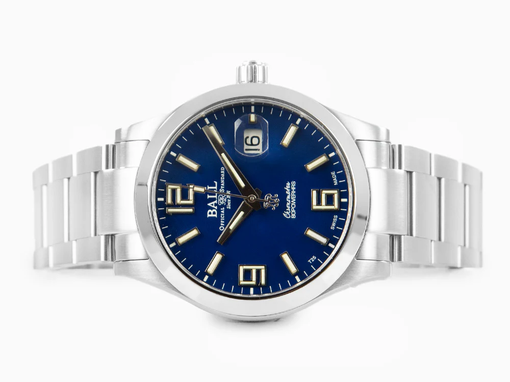 Ball Engineer M Pioneer II Automatic Watch, 40 mm, Blue, LE, NM9032C-S4CJ-BE - Image 7