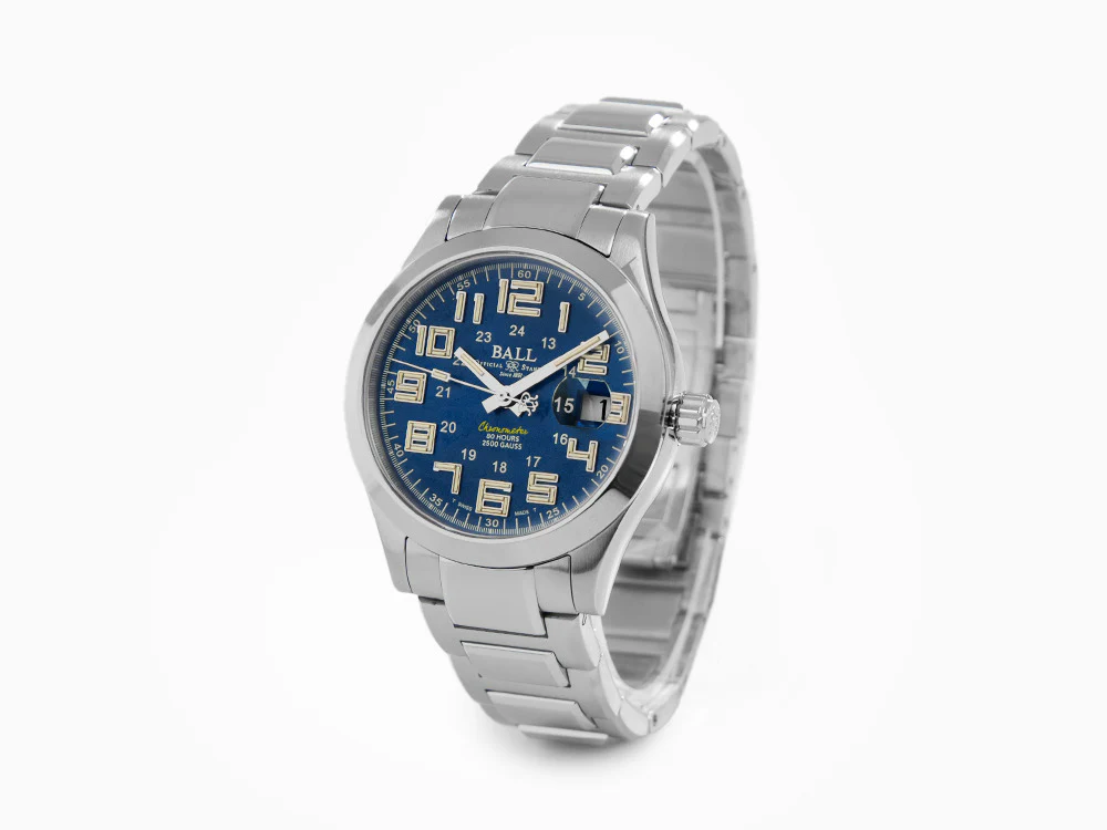 Ball Engineer M Pioner Automatic Watch, Blue, 40 mm, COSC NM9032C-S2C-BE1 - Image 4