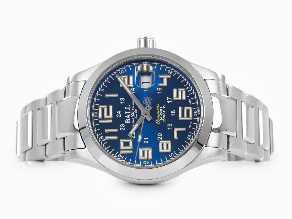 Ball Engineer M Pioner Automatic Watch, Blue, 40 mm, COSC NM9032C-S2C-BE1 - Image 7