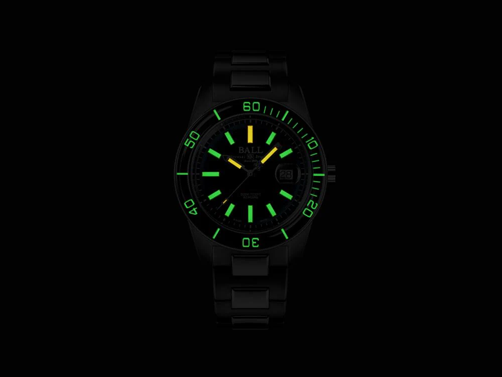 Ball Engineer M Skindiver III Automatic Watch, COSC, LE, DD3100A-S2C-BE - Image 3