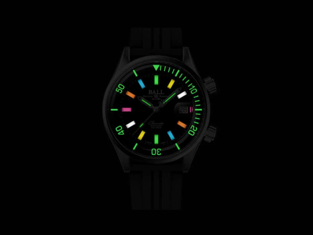 Ball Engineer Master II Diver Chronometer Automatic Watch, DM2280A-P1C-BKR - Image 3