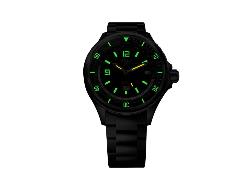Ball Engineer Master II Diver Worldtimer Automatic Watch, COSC, DG2232A-PC-BE - Image 3