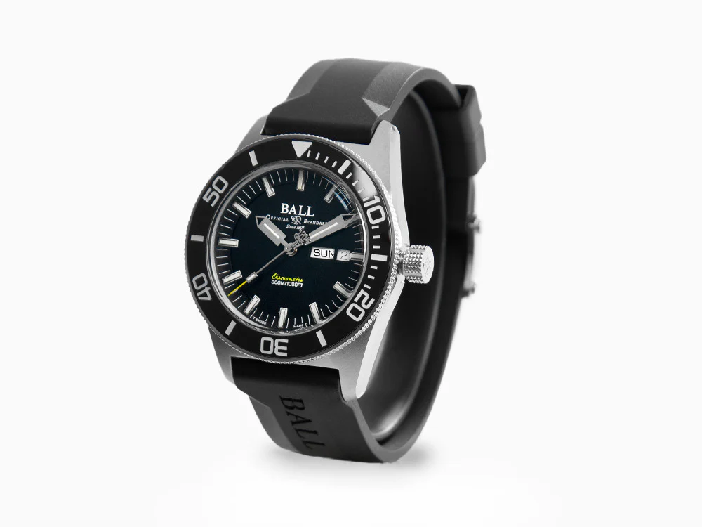 Ball Engineer Master II Skindiver Heritage Automatic Watch, 42 mm, DM3308A-PC-BK - Image 4