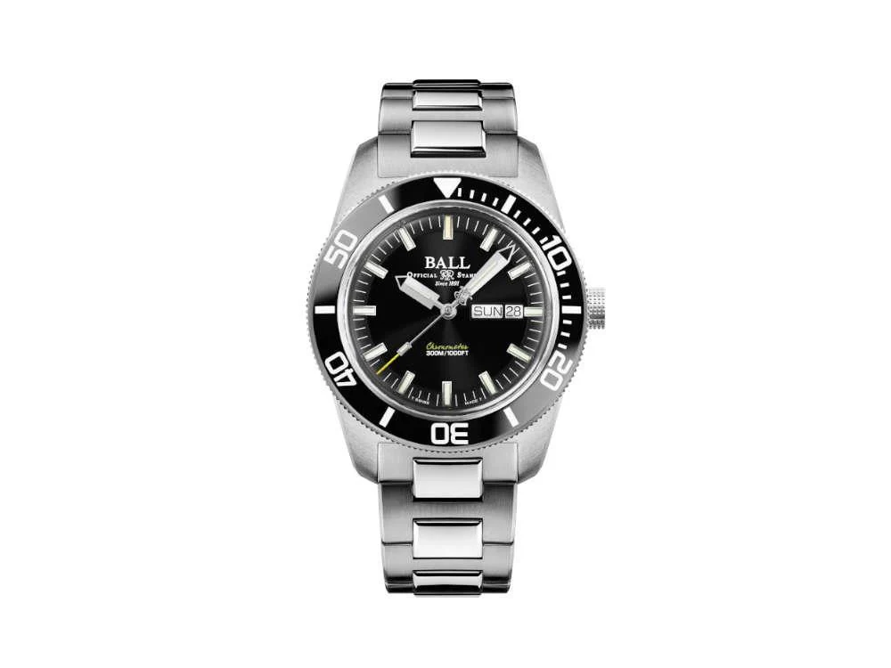 Ball Engineer Master II Skindiver Heritage Automatic Watch, 42mm, DM3308A-SC-BK - Image 2
