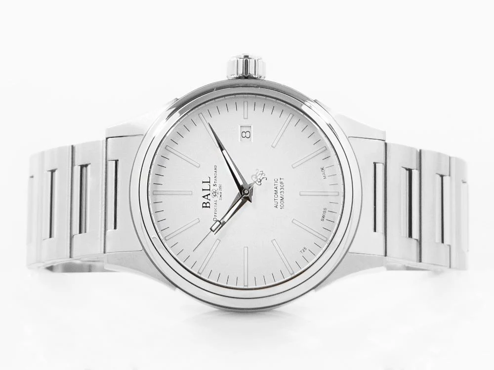 Ball Fireman Enterprise Automatic Watch, Ball RR1103, White, NM2188C-S20J-WH - Image 7