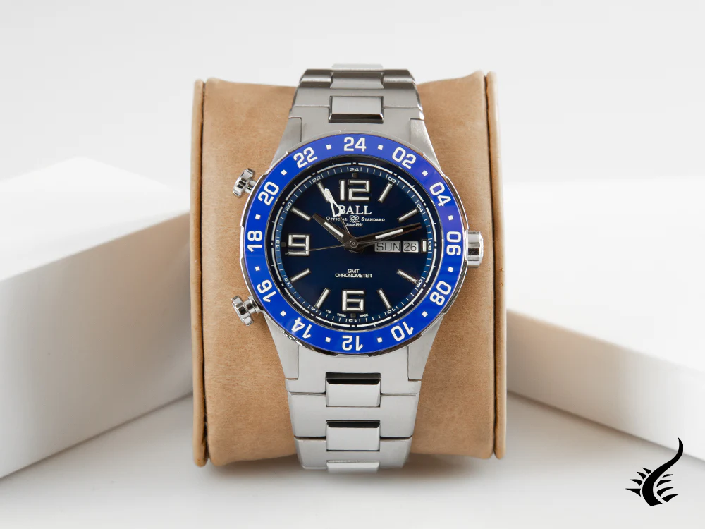 Ball Roadmaster Marine GMT Automatic Watch, Blue, 40 mm, L.E., DG3030B-S6CJ-BE - Image 2