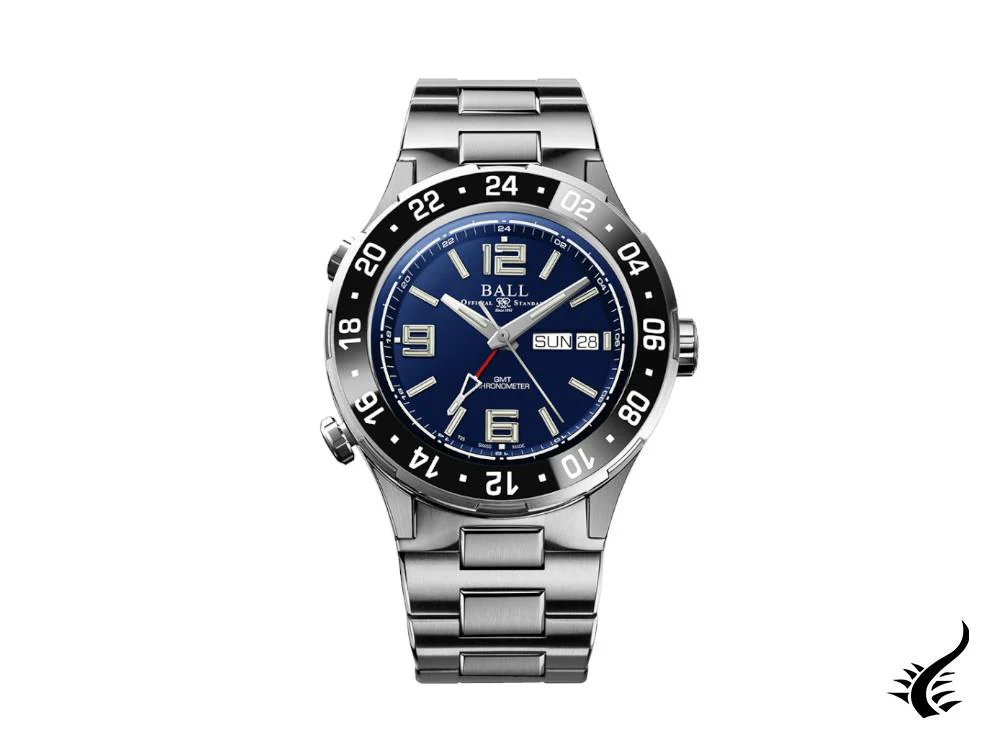 Ball Roadmaster Marine GMT Automatic Watch, Blue, 40 mm, L.E., DG3030B-S7CJ-BE - Image 2