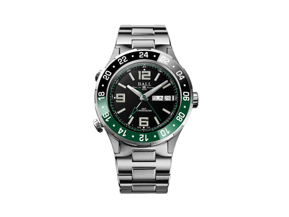 Ball Roadmaster Marine GMT Automatic Watch, Limited Edition, DG3000A-S2C-BK