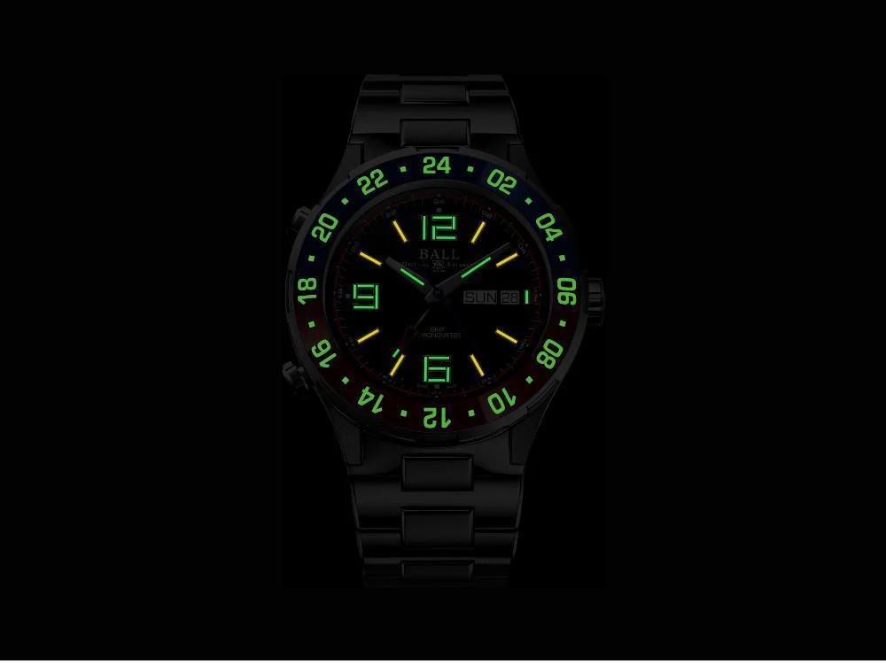 Ball Roadmaster Marine GMT Automatic Watch, Limited Edition, DG3000A-S4C-BK - Image 3