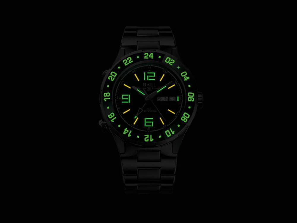Ball Roadmaster Marine GMT Automatic Watch, Limited Edition, DG3000A-S5C-GR - Image 3