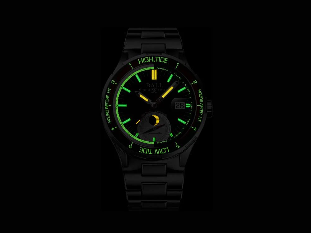 Ball Roadmaster Ocean Explorer Automatic Watch, Green, 41 mm, DM3120C-S1CJ-GR - Image 3