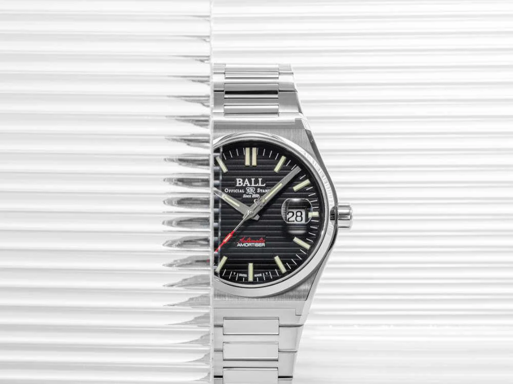 Ball Roadmaster Perseverer Automatic Watch, Black, 40 mm, NM9050C-S1-BK - Image 4