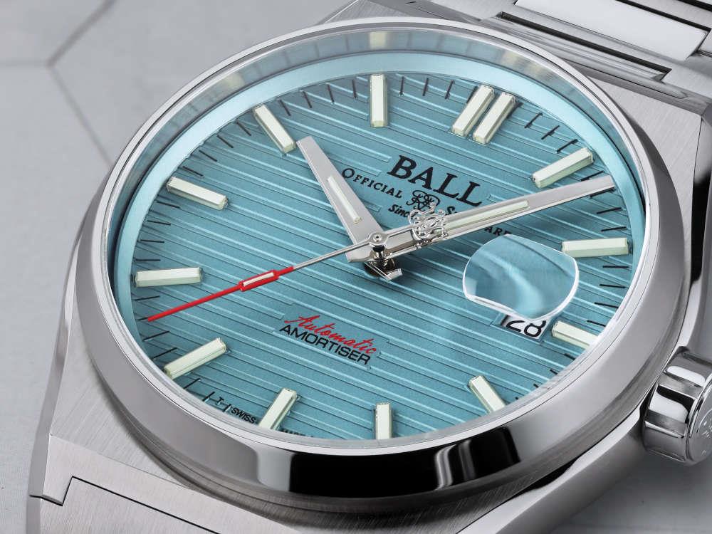 Ball Roadmaster Perseverer Automatic Watch, Ice Blue, 40 mm, NM9050C-S1-IBE - Image 6