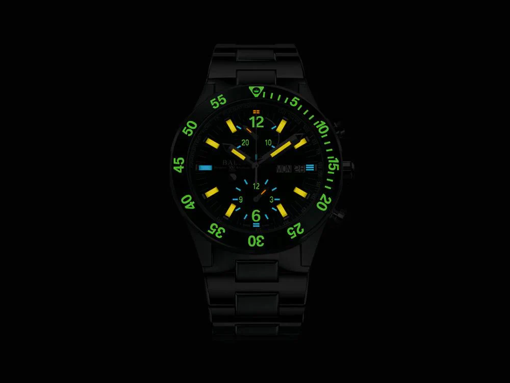 Ball Roadmaster Rescue Chronograph Automatic Watch, Green, LE, DC3030C-S2-GR - Image 10