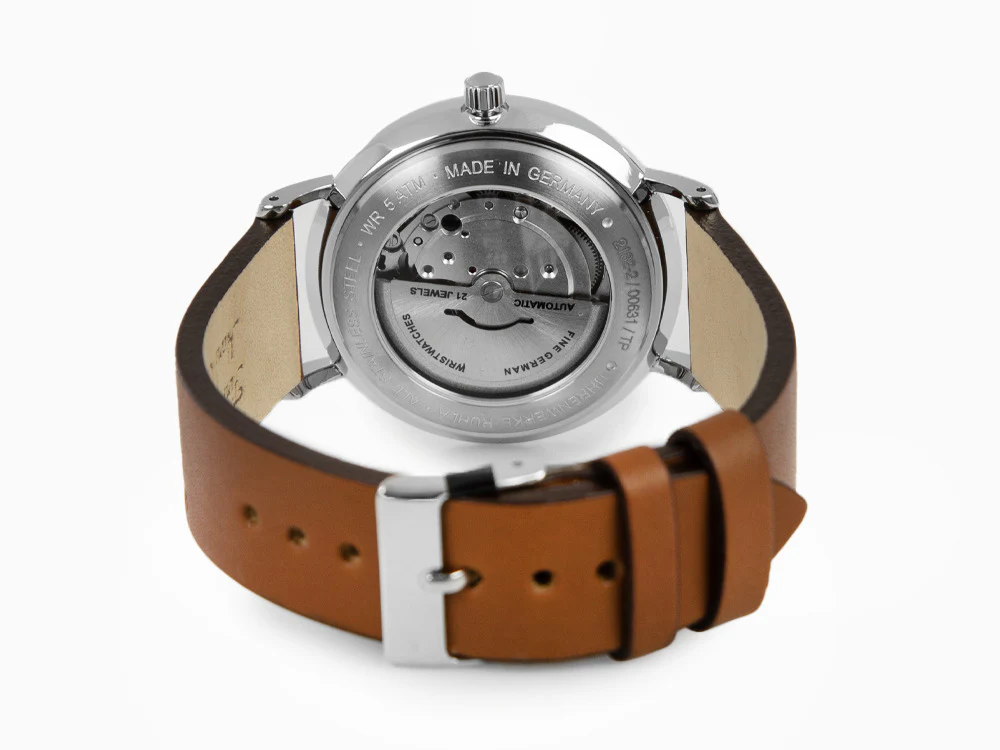 Bauhaus Automatic Watch, Black, 41 mm, Day and date, 2162-2 - Image 3