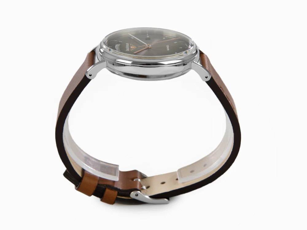 Bauhaus Automatic Watch, Black, 41 mm, Day and date, 2162-2 - Image 6