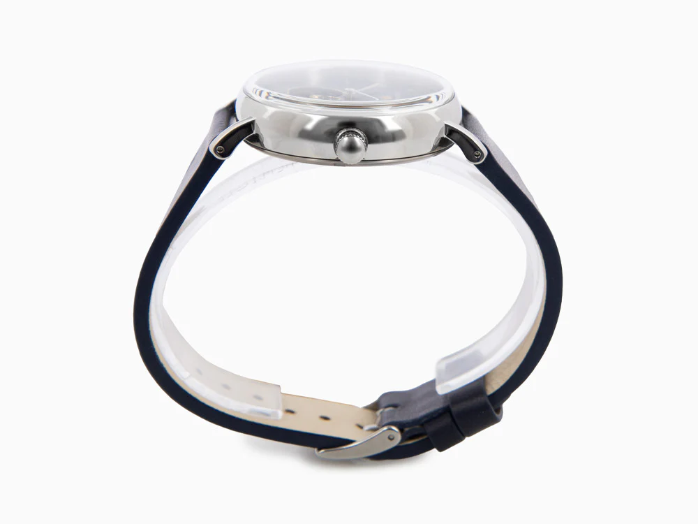 Bauhaus Automatic Watch, Blue, 41 mm, 2166-3 - Image 5