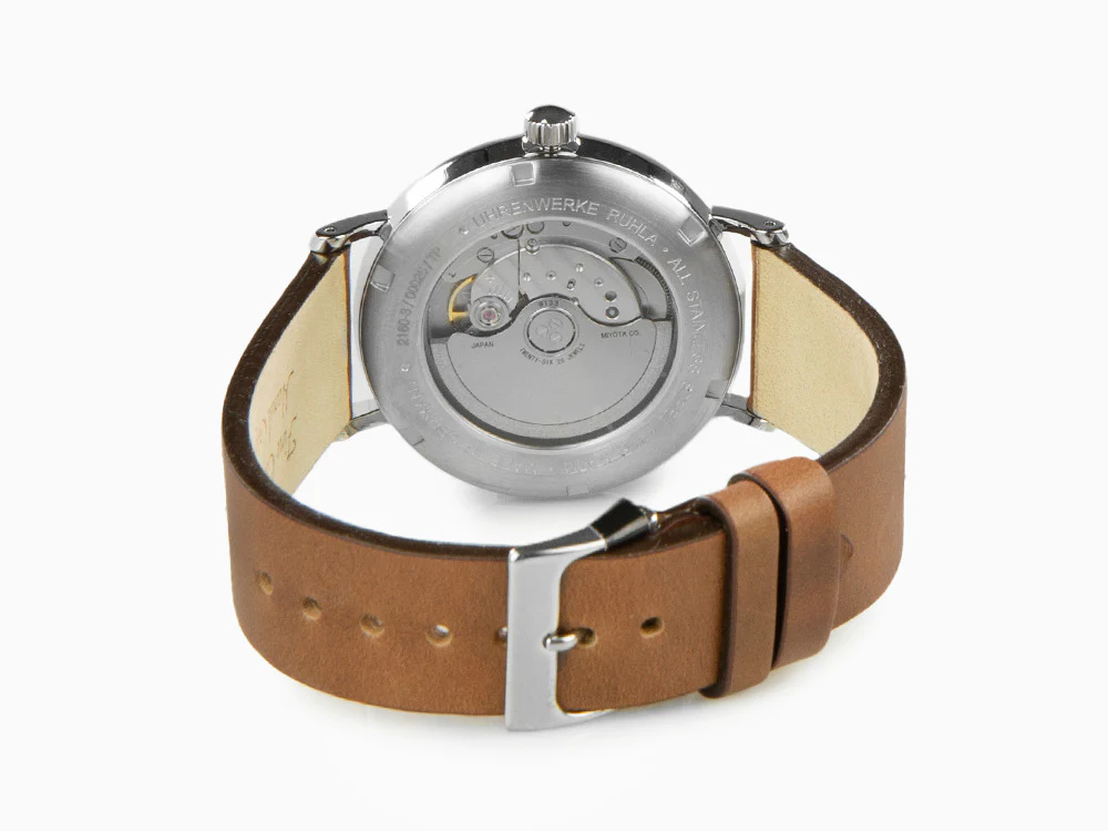 Bauhaus Automatic Watch, Blue, 41 mm, Day, 2160-3 - Image 3